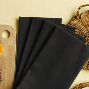 Cotton Solid Steel Grey Kitchen Towels Pack Of 4 freeshipping - Airwill