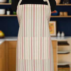 Cotton Stripe Free Size Apron