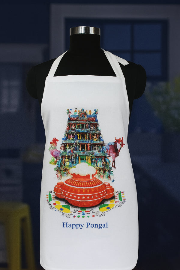 Cotton Traditional Pongal Free Size Apron