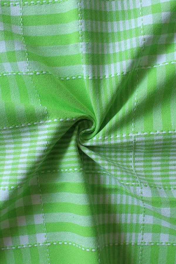 Cotton Track Dobby Green Free Size Apron
