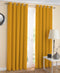 Cotton Solid Yellow 7ft Door Curtains Pack Of 2 freeshipping - Airwill