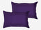 Cotton Solid Violet Pillow Covers Pack Of 2 freeshipping - Airwill