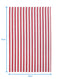 Cotton Candy Stripe Kitchen Towels Pack of 4 freeshipping - Airwill
