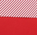 Cotton Xmas Cross Stripes 152cm Length Table Runner Pack Of 1