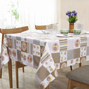 Cotton Check Floral 8 Seater Table Cloths Pack Of 1