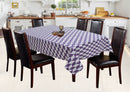 Cotton Classic Diamond Purple 4 Seater Table Cloths Pack Of 1