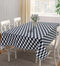 Cotton Classic Diamond Black 8 Seater Table Cloths Pack Of 1