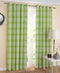 Cotton Track Dobby Green 5ft Window Curtains Pack Of 2