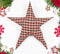 Cotton Christmas Traditional Designed, Bell / Candy / Star / Tree Shaped Cushion with Recron Filled Pack Of 1 pc
