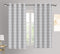 Cotton White Polka Dot 7ft Door Curtains Pack Of 2
