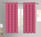 Cotton Pink Polka Dot 7ft Door Curtains Pack Of 2
