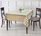 Cotton Lanfranki Yellow Check 8 Seater Table Cloths Pack Of 1