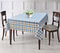 Cotton Lanfranki Blue check 8 Seater Table Cloths Pack Of 1