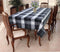 Cotton Dobby Black 2 Seater Table Cloths Pack Of 1