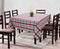 Cotton Lanfranki Red Check 8 Seater Table Cloths Pack Of 1