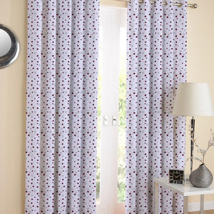 Cotton Ricco Star 7ft Door Curtains Pack Of 2 freeshipping - Airwill