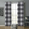 Cotton 4 Way Dobby Grey 5ft Window Curtains Pack Of 2