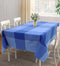 Cotton 4 Way Dobby Blue 2 Seater Table Cloths Pack Of 1