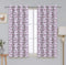 Cotton Single Leaf Brown 7ft Door Curtains Pack Of 2