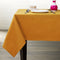 Cotton Solid Yellow 6 Seater Table Cloths Pack Of 1