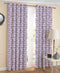 Cotton Single Leaf Brown 7ft Door Curtains Pack Of 2