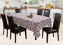 Cotton Single Leaf Maroon 2 Seater Table Cloths Pack Of 1
