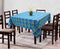 Cotton Iran Check Blue 4 Seater Table Cloths Pack Of 1