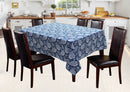 Cotton Blue Paislay 2 Seater Table Cloths Pack Of 1