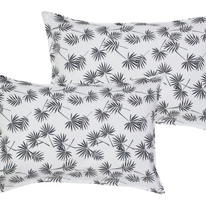 Cotton Neem Leaf Pillow Covers Pack Of 2 freeshipping - Airwill