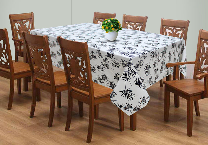 Cotton Neem Leaf 6 Seater Table Cloths Pack Of 1