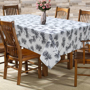 Cotton Neem Leaf 6 Seater Table Cloths Pack Of 1 freeshipping - Airwill