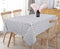 Cotton White Polka Dot 2 Seater Table Cloths Pack Of 1