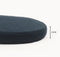 Cotton Round Shaped Chair Cushions / Chair Pad / Seat Cushions  - Pack Of 2