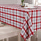 Cotton Lanfranki Red Check Table Cloths Pack Of 1 - (2 to 8 Seaters)