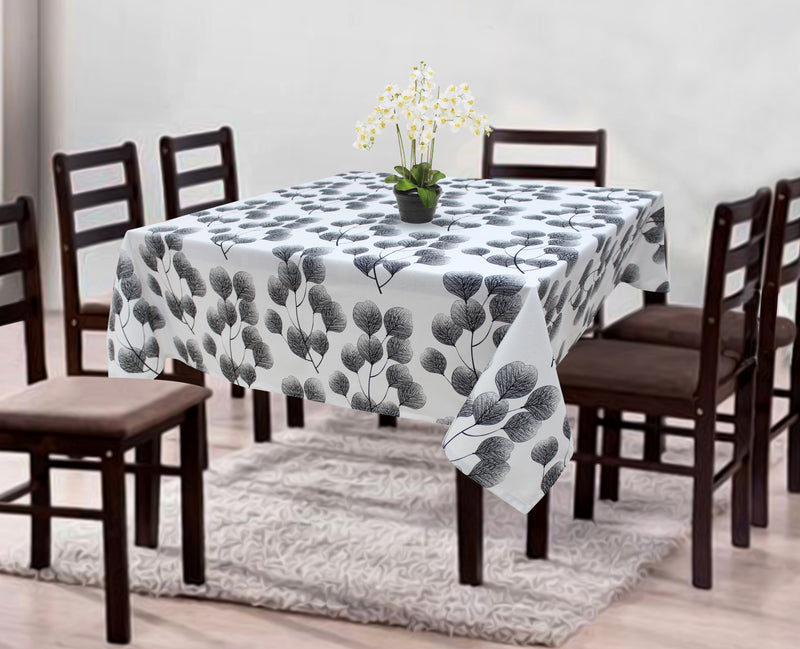 Cotton Root Leaf 8 Seater Table Cloths Pack Of 1