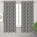 Cotton Tree Cave Long 9ft Door Curtains Pack Of 2