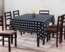 Cotton Black Heart 4 Seater Table Cloths Pack Of 1