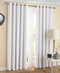 Cotton Solid White 5ft Window Curtains Pack Of 2