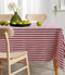 Cotton Candy Stripe 8 Seater Table Cloths Pack of 1