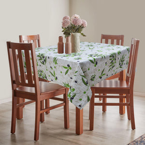 Cotton Olive Leaf 4 Seater Table Cloths Pack Of 1 freeshipping - Airwill