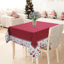 Cotton Gnomo Border 8 Seater Table Cloths Pack Of 1