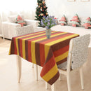 Cotton Dobby Stripe 4 Seater Table Cloths Pack of 1