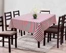 Cotton Candy Stripe 4 Seater Table Cloths Pack of 1