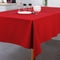 Cotton Solid Red 6 Seater Table Cloths Pack Of 1