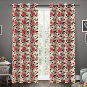 Cotton Isabella 7ft Door Curtains Pack Of 2 freeshipping - Airwill