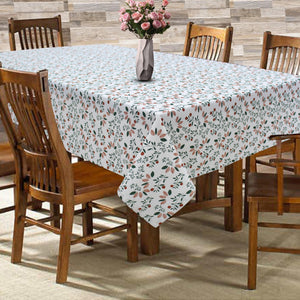 Cotton Kathambari Leaf 6 Seater Table Cloths Pack of 1 freeshipping - Airwill