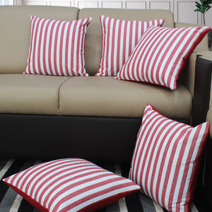 Cotton Candy Stripe Cushion Covers Pack Of 5 freeshipping - Airwill