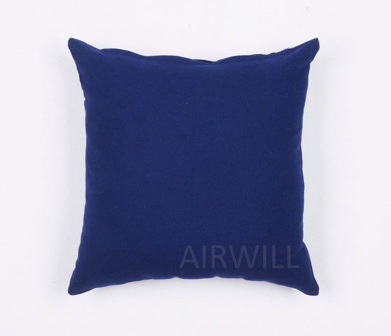 Airwill Opulent Diwan Set – Stylish & Comfortable Cotton Set with Coordinated Cushion & Bolster Covers - Pack of 8,  Blue,Beige