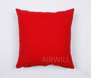 Airwill Opulent Diwan Set – Stylish & Comfortable Cotton Set with Coordinated Cushion & Bolster Covers - Pack of 8,  Red,Grey