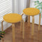 Cotton Round Shaped Chair Cushions / Chair Pad / Seat Cushions  - Pack Of 2
